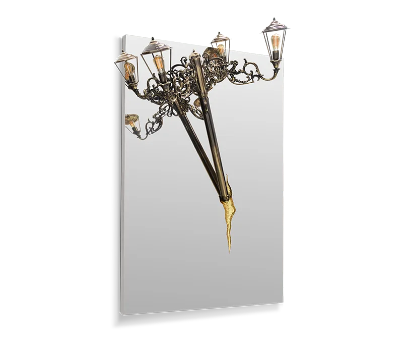 Lumiere Rectangular Mirror mobile image 1