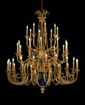71X98 Inch Rococo Style Big French Empire Copper Chandelier for Foyer