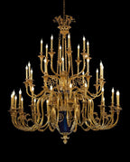 71X98 Inch Rococo Style Big French Empire Copper Chandelier for Foyer