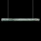 Modern Slim Luxury stone Linear LED Pendant Light