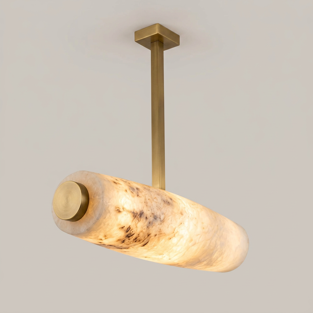 AI-generated low-angle visualization of Aurora pendant